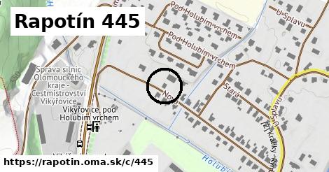 Rapotín <span class="supisne">445</span>