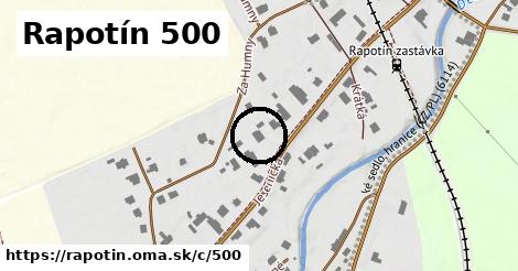 Rapotín <span class="supisne">500</span>