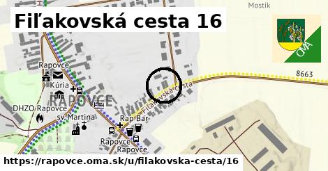 Fiľakovská cesta 16, Rapovce