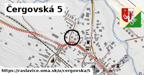 Čergovská 5, Raslavice