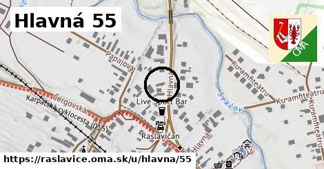 Hlavná 55, Raslavice