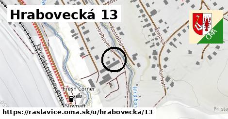 Hrabovecká 13, Raslavice