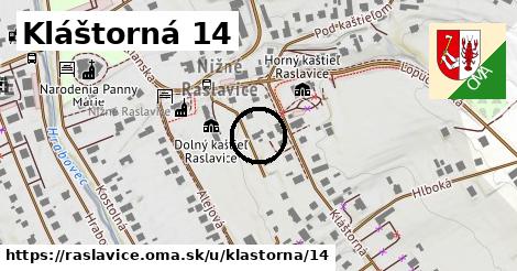 Kláštorná 14, Raslavice