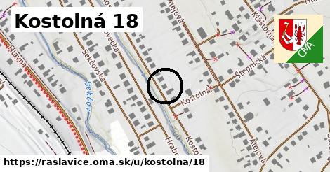 Kostolná 18, Raslavice