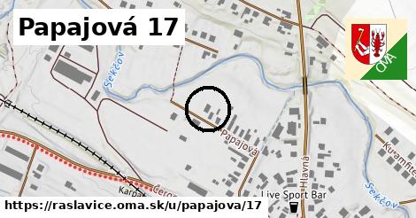 Papajová 17, Raslavice