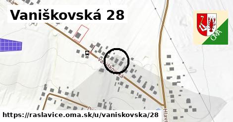 Vaniškovská 28, Raslavice