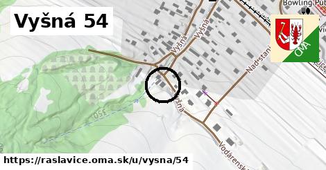 Vyšná 54, Raslavice