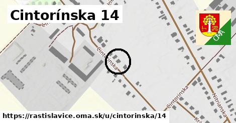 Cintorínska 14, Rastislavice