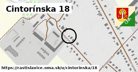 Cintorínska 18, Rastislavice