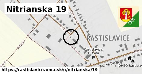 Nitrianska 19, Rastislavice