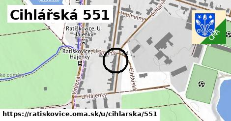 Cihlářská 551, Ratíškovice