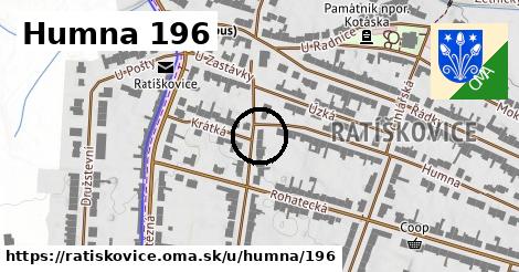 Humna 196, Ratíškovice