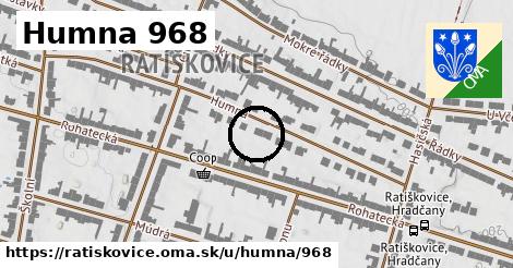 Humna 968, Ratíškovice