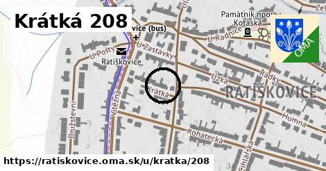 Krátká 208, Ratíškovice