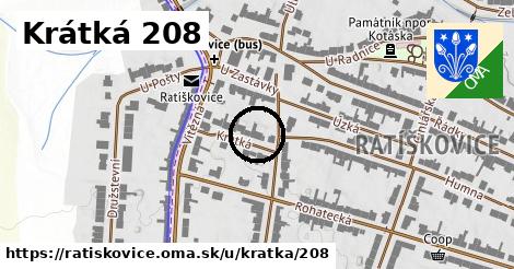 Krátká 208, Ratíškovice