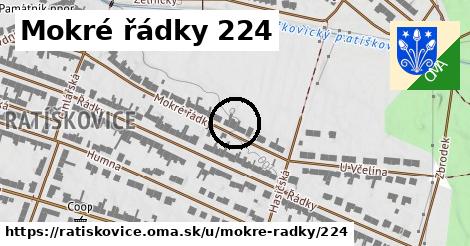 Mokré řádky 224, Ratíškovice