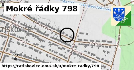 Mokré řádky 798, Ratíškovice