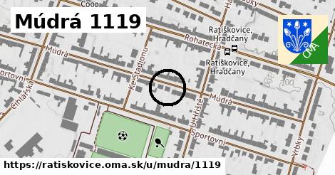 Múdrá 1119, Ratíškovice