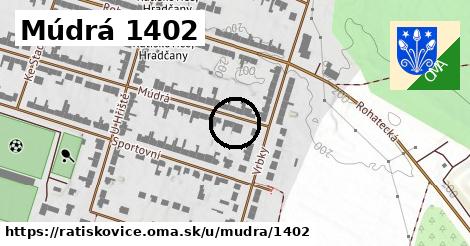 Múdrá 1402, Ratíškovice