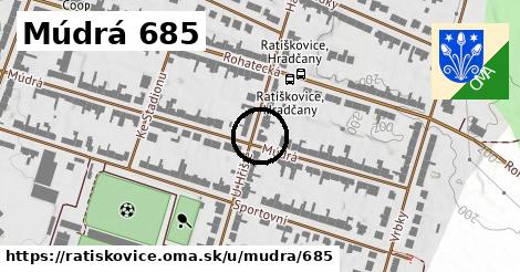 Múdrá 685, Ratíškovice