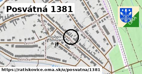 Posvátná 1381, Ratíškovice