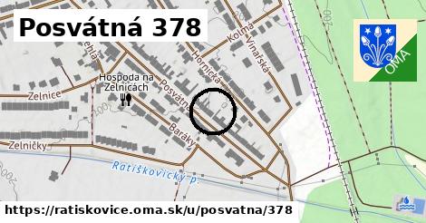Posvátná 378, Ratíškovice