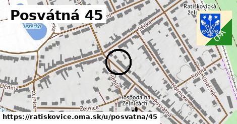 Posvátná 45, Ratíškovice