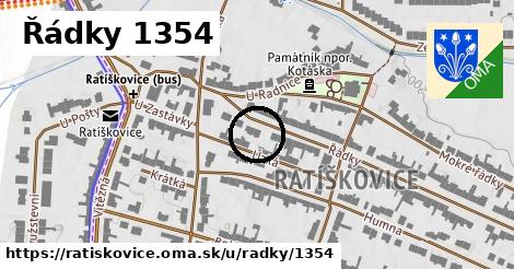 Řádky 1354, Ratíškovice