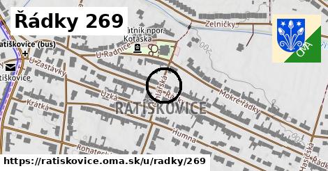 Řádky 269, Ratíškovice