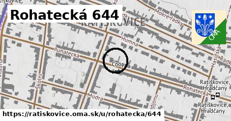 Rohatecká 644, Ratíškovice