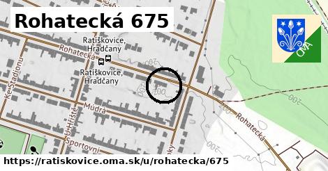 Rohatecká 675, Ratíškovice