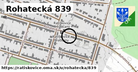 Rohatecká 839, Ratíškovice