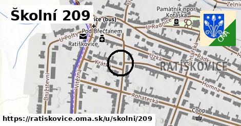 Školní 209, Ratíškovice