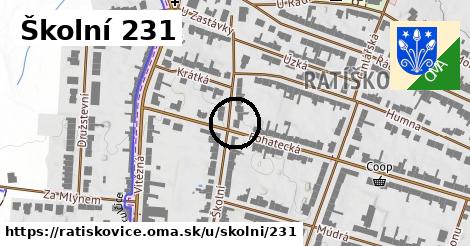 Školní 231, Ratíškovice