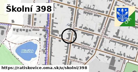 Školní 398, Ratíškovice