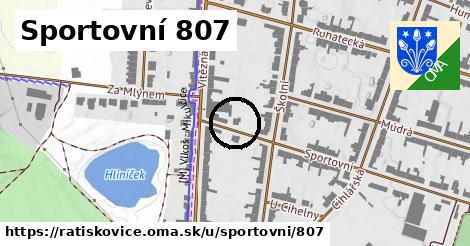 Sportovní 807, Ratíškovice