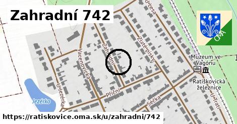 Zahradní 742, Ratíškovice