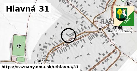 Hlavná 31, Ražňany