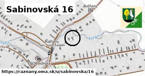 Sabinovská 16, Ražňany