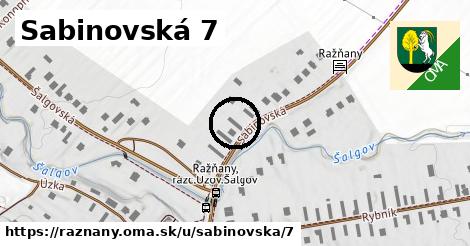 Sabinovská 7, Ražňany