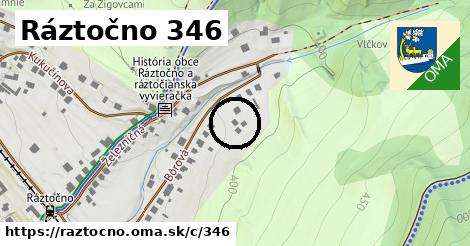 Ráztočno <span class="supisne">346</span>
