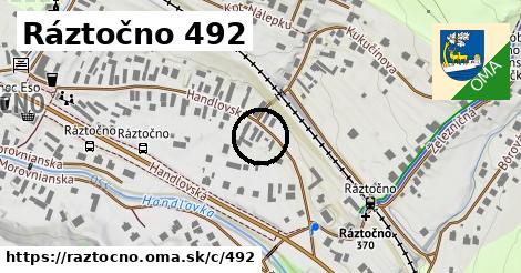 Ráztočno <span class="supisne">492</span>