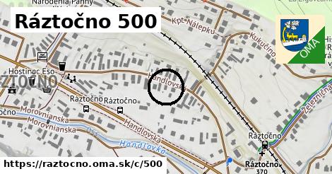 Ráztočno <span class="supisne">500</span>