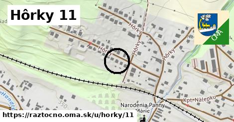 Hôrky 11, Ráztočno