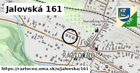 Jalovská 161, Ráztočno