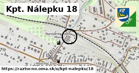 Kpt. Nálepku 18, Ráztočno