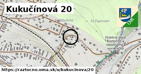 Kukučínová 20, Ráztočno