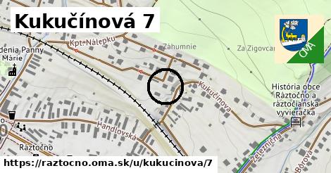 Kukučínová 7, Ráztočno