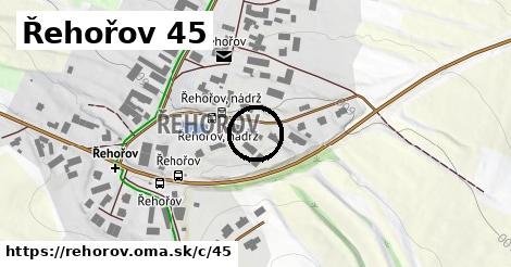 Řehořov <span class="supisne">45</span>