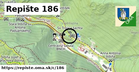 Repište <span class="supisne">186</span>